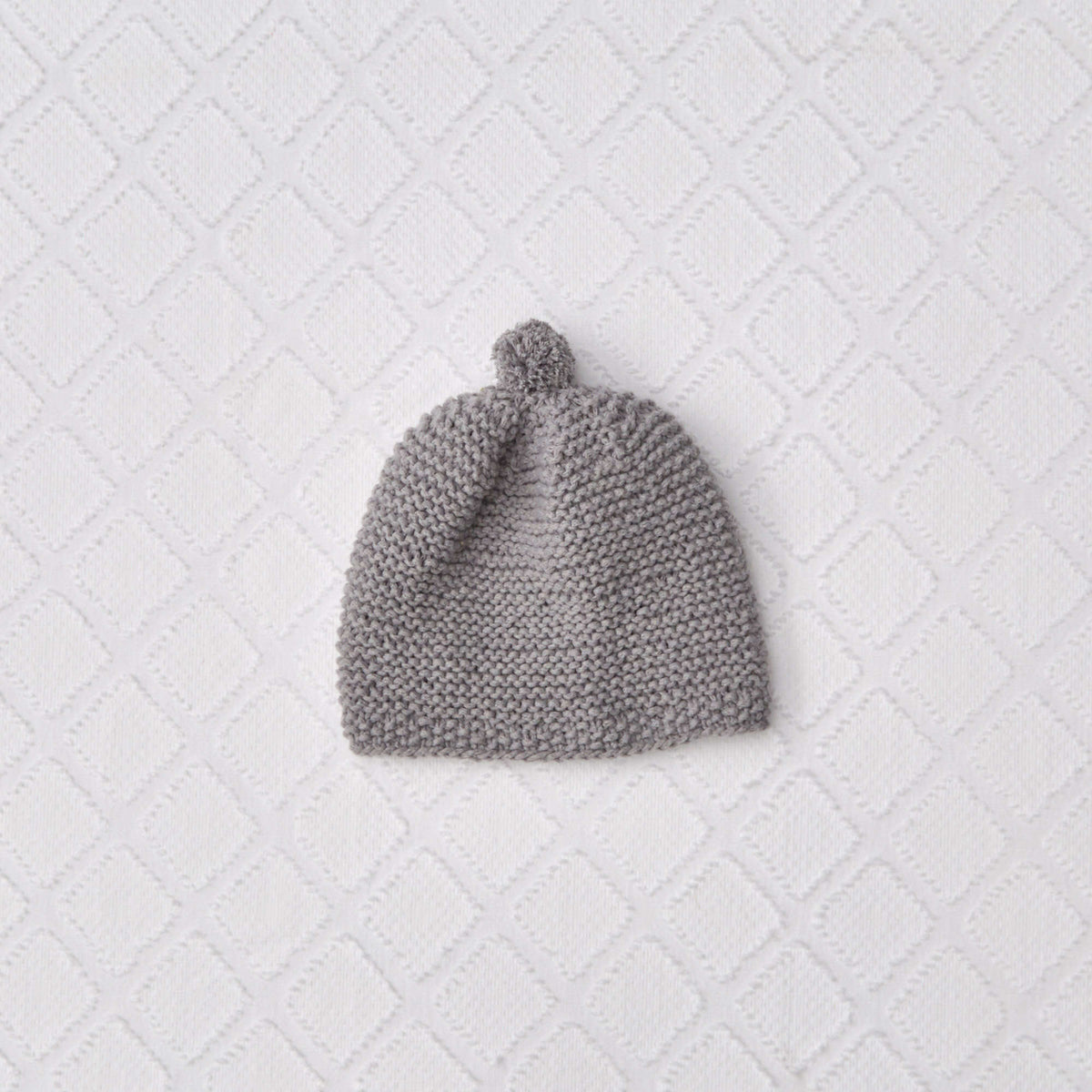 Knit Hat made in Red Heart Amore Yarn
