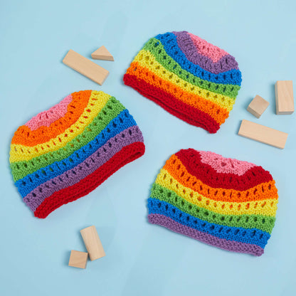 Red Heart Color for Everyone Knit Hats Single Size