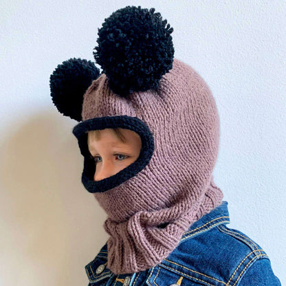 Red Heart Character Knit Balaclava Version 1