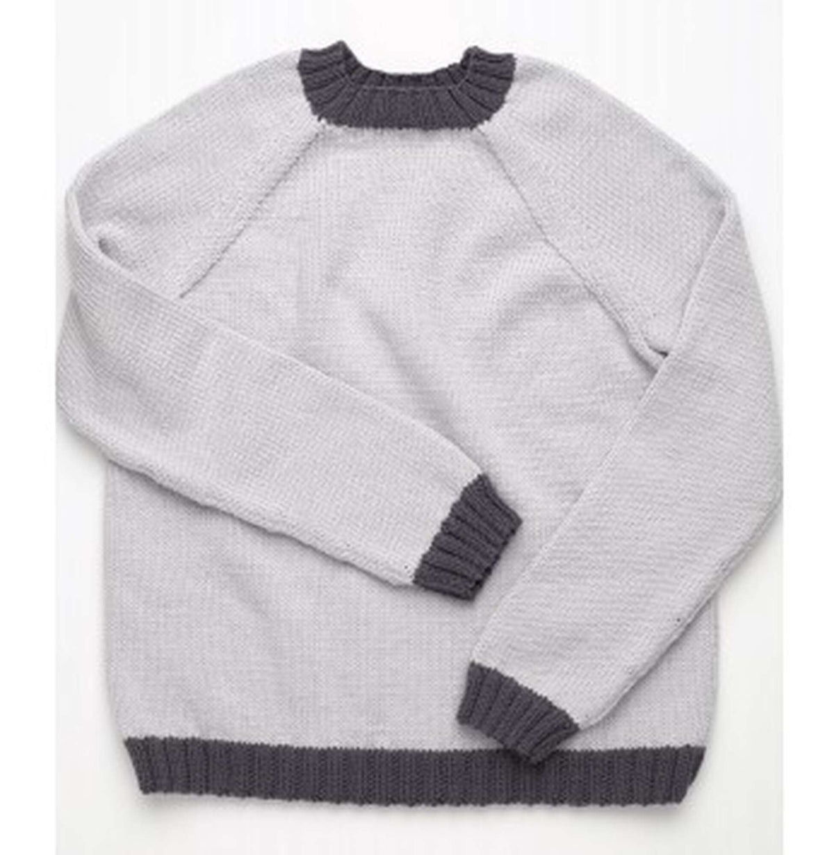 Knit Pullover made in Red Heart Cleckheaton Superfine Merino Yarn