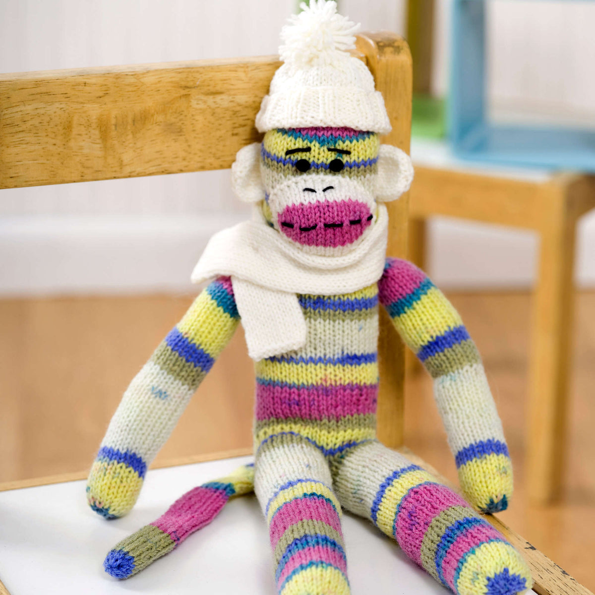 Knit Toy made in Red Heart Heart & Sole Yarn