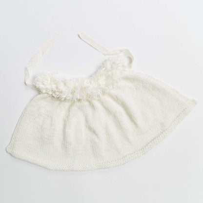 Red Heart Knit Royal Princess Doll Outfit Knit Costume made in Red Heart Yarn