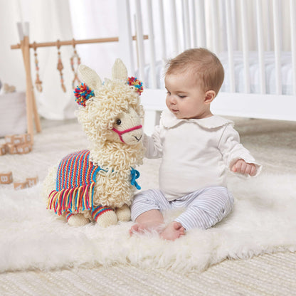 Red Heart Knit Save the Drama Llama Knit Llama made in Red Heart With Love Yarn