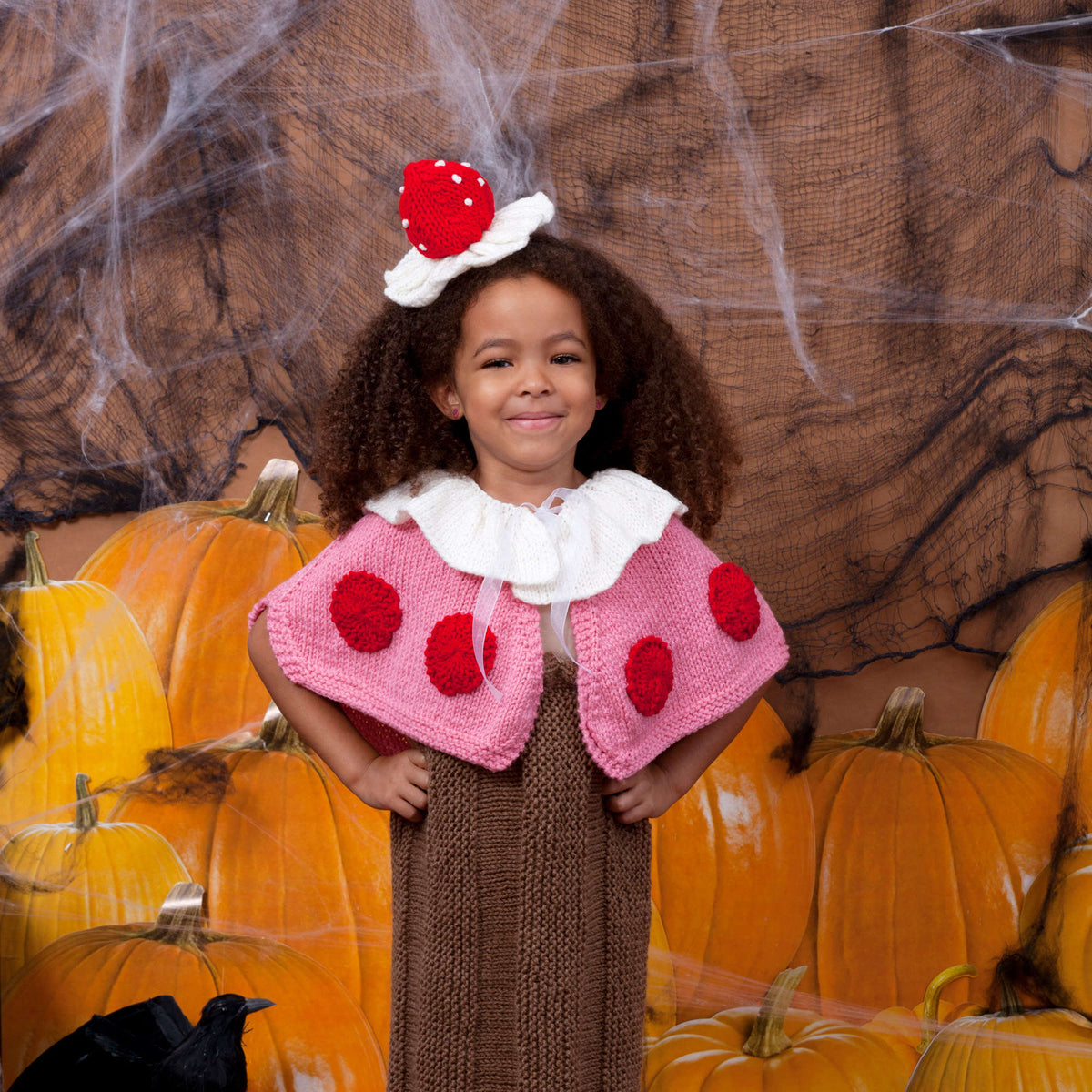 Knit Costume made in Red Heart Super Saver Yarn