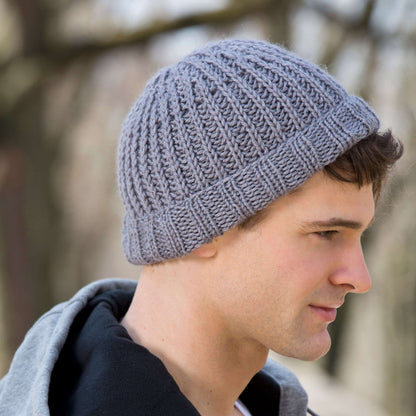 Red Heart Knit His Skull Hat Knit Hat made in Red Heart With Love Yarn