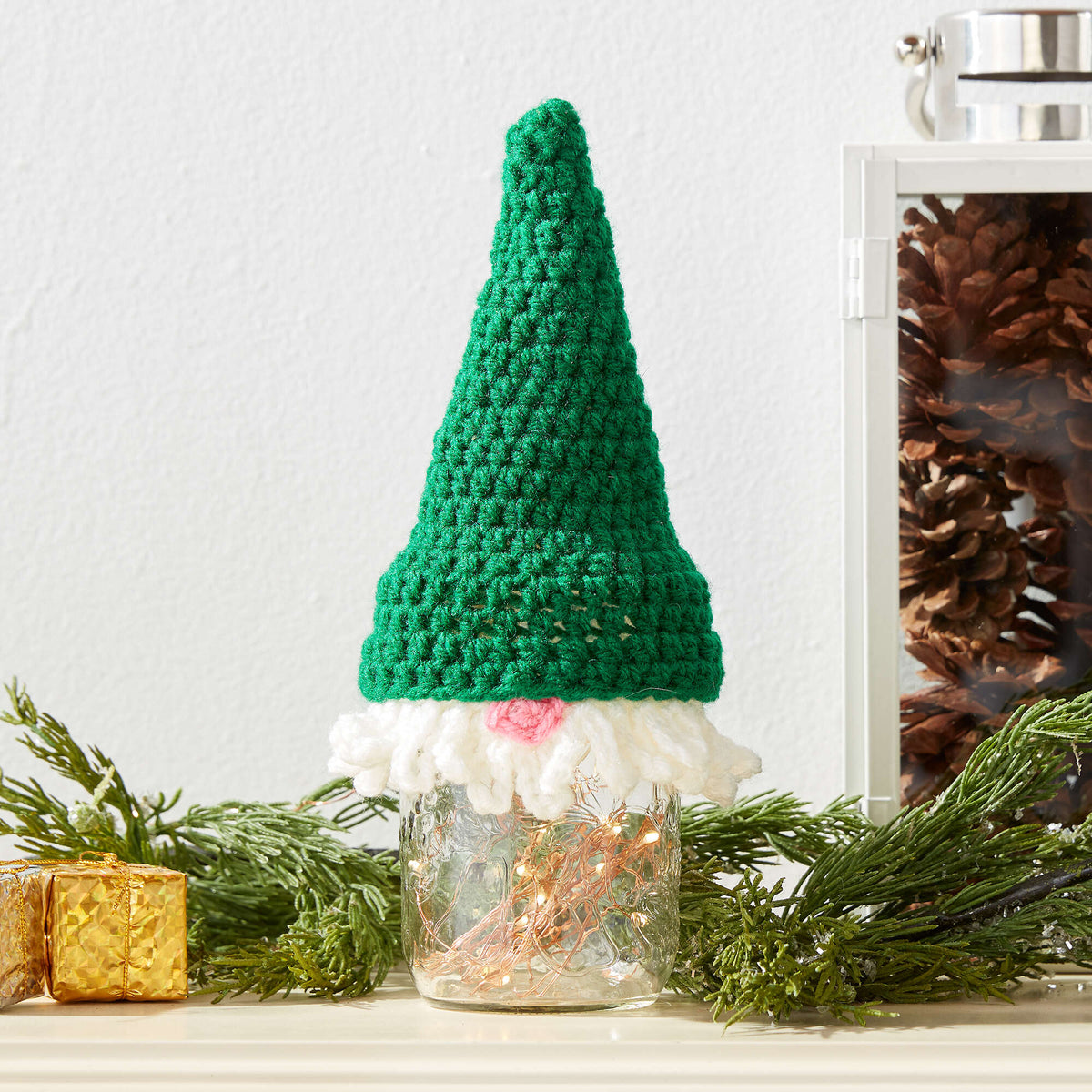 Knit Topper made in Red Heart Yarn