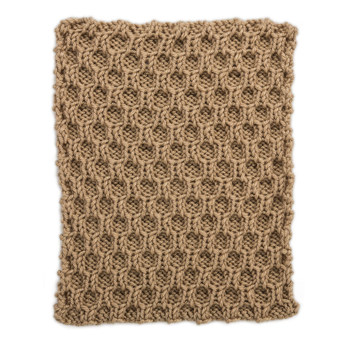 Knit Afghan made in Red Heart Soft Yarn