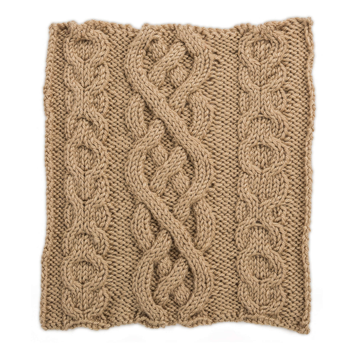 Knit Afghan made in Red Heart Soft Yarn