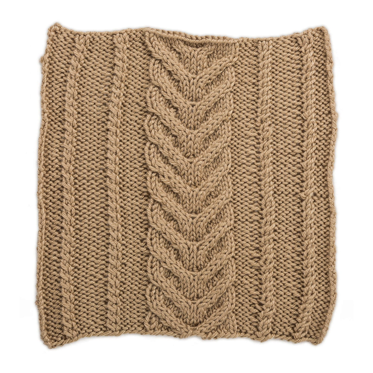 Knit Afghan made in Red Heart Soft Yarn