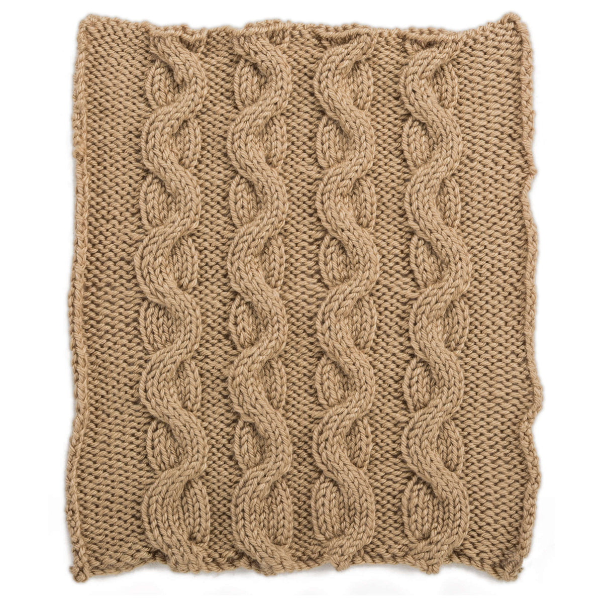 Knit Afghan made in Red Heart Soft Yarn