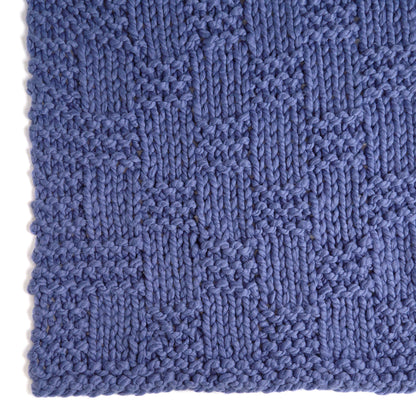 Red Heart Knit Basketweave Throw Knit Throw made in Red Heart Boutique Yarn
