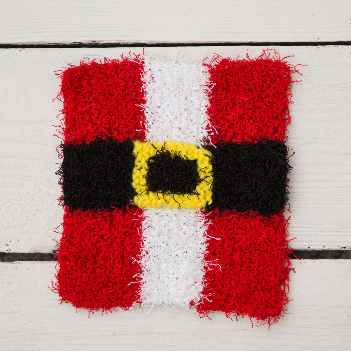 Knit Scrubby made in Red Heart Scrubby Yarn