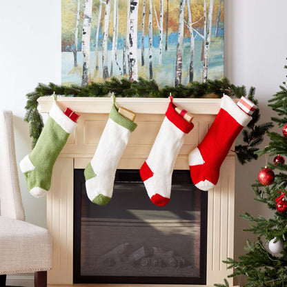 Red Heart Holiday Knit Stocking 1