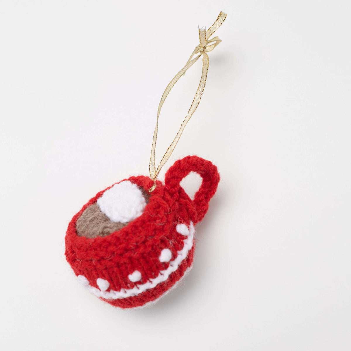 Knit Ornament made in Red Heart Super Saver Yarn
