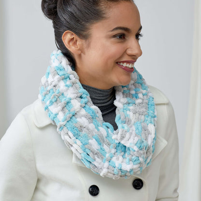 Red Heart Craft Fun Loop-It Cowl Craft Cowl made in Red Heart Loop-It Yarn