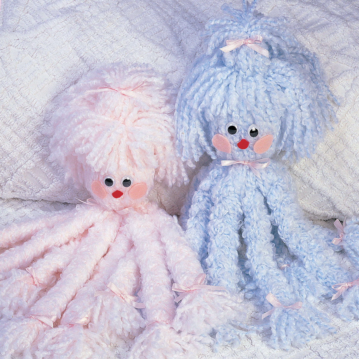 Craft Toy made in Red Heart Baby Clouds Yarn