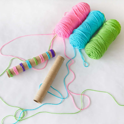 Red Heart Craft I Spy Spotter Telescope Craft Toy made in Red Heart Yarn