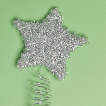 Red Heart Sparkling Star Craft Star made in Red Heart Sparkle Yarn