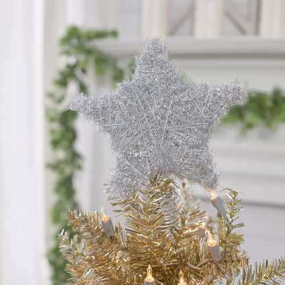 Red Heart Sparkling Star Craft Star made in Red Heart Sparkle Yarn