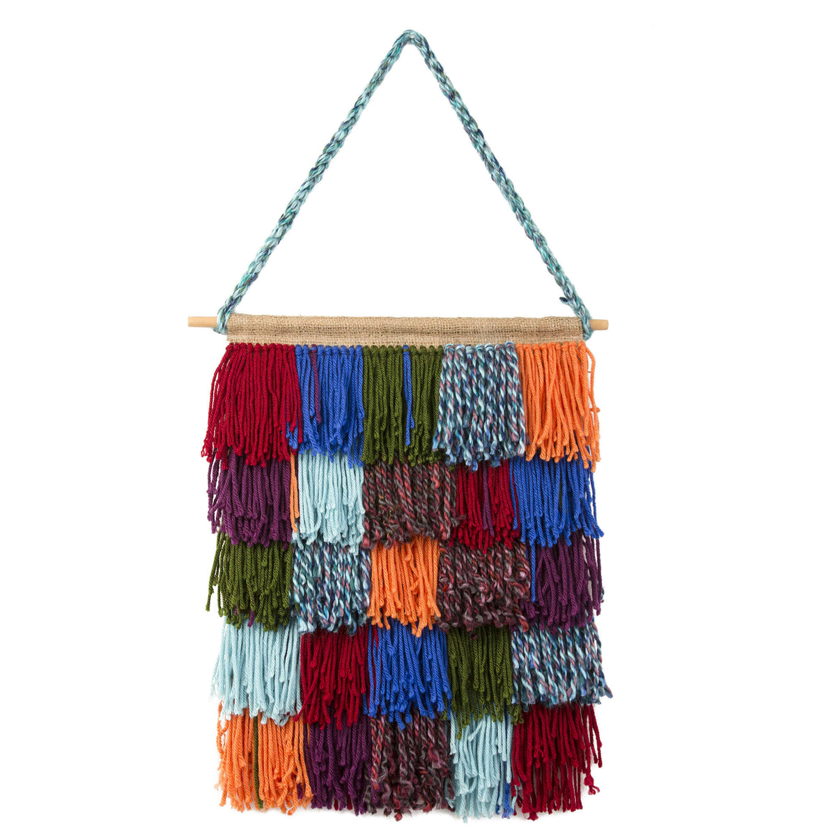 Craft Hanging made in Red Heart Soft Yarn