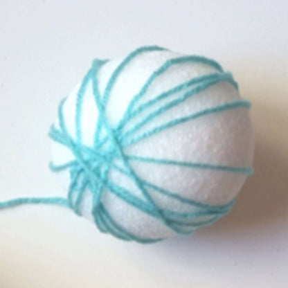 Red Heart Craft Hook & Needle Ornaments Craft Ornaments made in Red Heart Super Saver Yarn