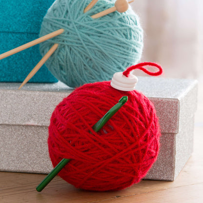 Red Heart Craft Hook & Needle Ornaments Craft Ornaments made in Red Heart Super Saver Yarn