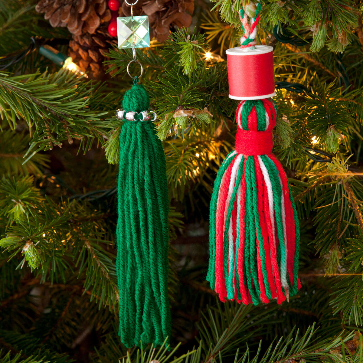 Craft Tree made in Red Heart Super Saver Yarn
