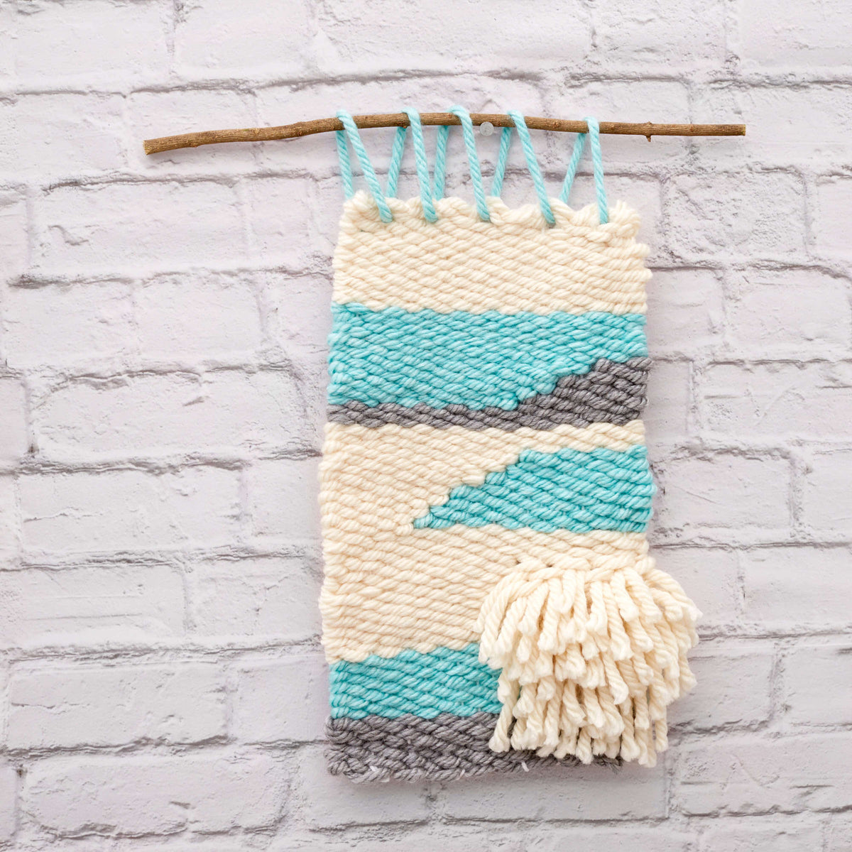 Craft Hanging made in Red Heart Grande Yarn