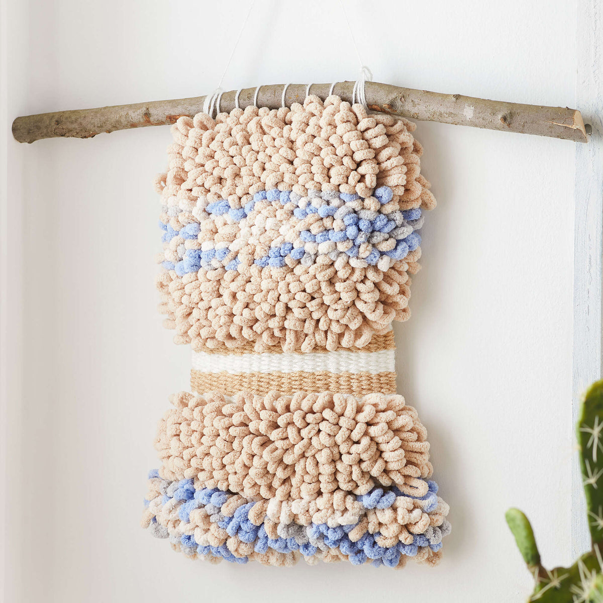 Craft Hanging made in Red Heart Yarn