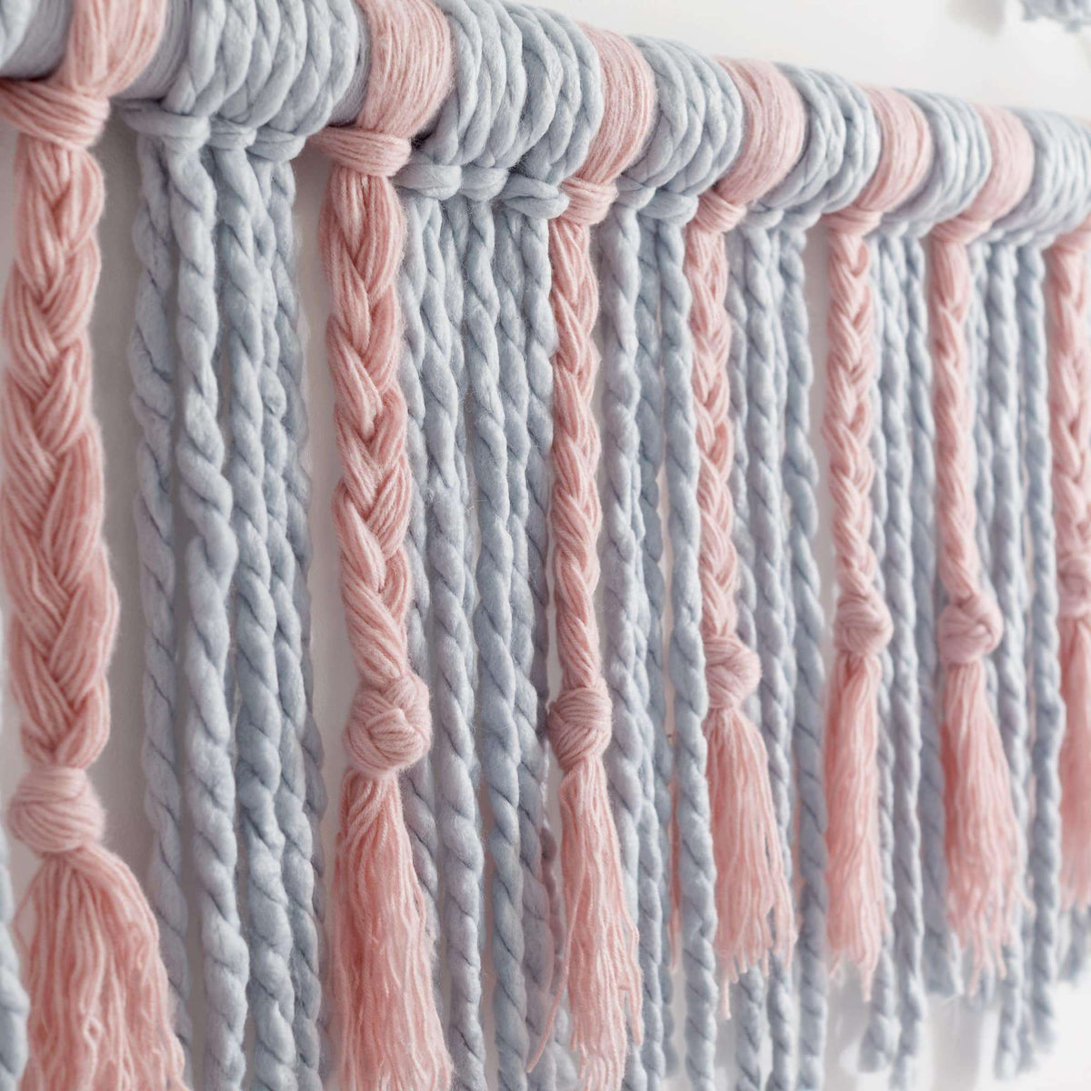 Craft Wall Art made in Red Heart Yarn