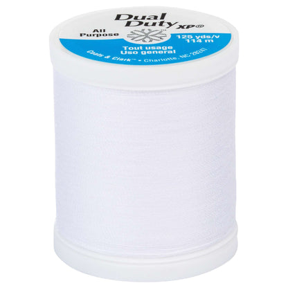 Coats & Clark Dual Duty XP All Purpose Thread (125 Yards) Artic White