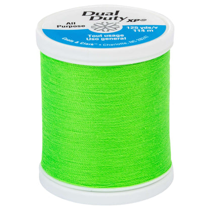 Coats & Clark Dual Duty XP All Purpose Thread (125 Yards) Neon Green