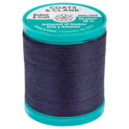 Coats & Clark Dual Duty Plus Button & Craft Thread Navy