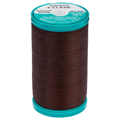Coats & Clark Bold Hand Quilting Thread (175 Yards) Chona Brown