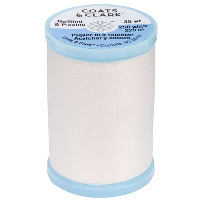 Coats & Clark Cotton Covered Quilting & Piecing Thread (250 Yards) Winter White