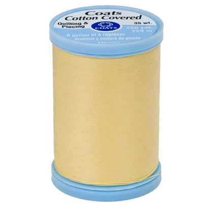 Coats & Clark Cotton Covered Quilting & Piecing Thread (250 Yards) Yellow