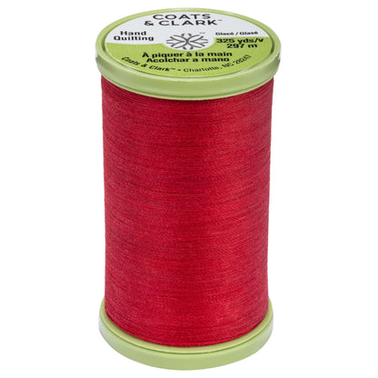 Coats & Clark Dual Duty Plus Hand Quilting Thread (325 Yards) Red