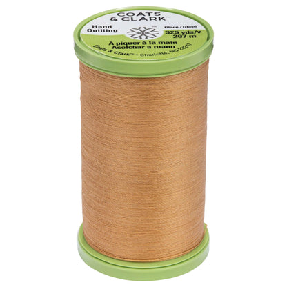 Coats & Clark Dual Duty Plus Hand Quilting Thread (325 Yards) Golden Tan
