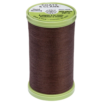 Coats & Clark Dual Duty Plus Hand Quilting Thread (325 Yards) Chona Brown