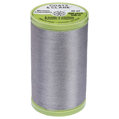 Coats & Clark Machine Embroidery Thread (600 Yards) - Clearance Shades Slate