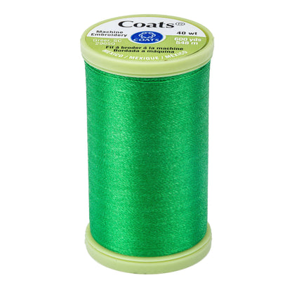 Coats & Clark Machine Embroidery Thread (600 Yards) - Clearance Shades Field Green