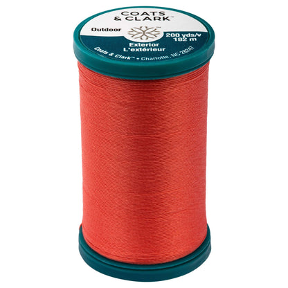 Coats & Clark Outdoor Thread (200 Yards) Coral