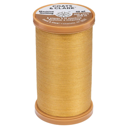 Coats & Clark Cotton Machine Quilting Thread (350 Yards) Temple Gold
