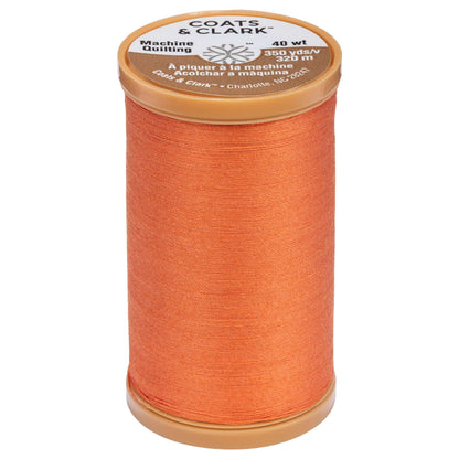 Coats & Clark Cotton Machine Quilting Thread (350 Yards) Dark Orange