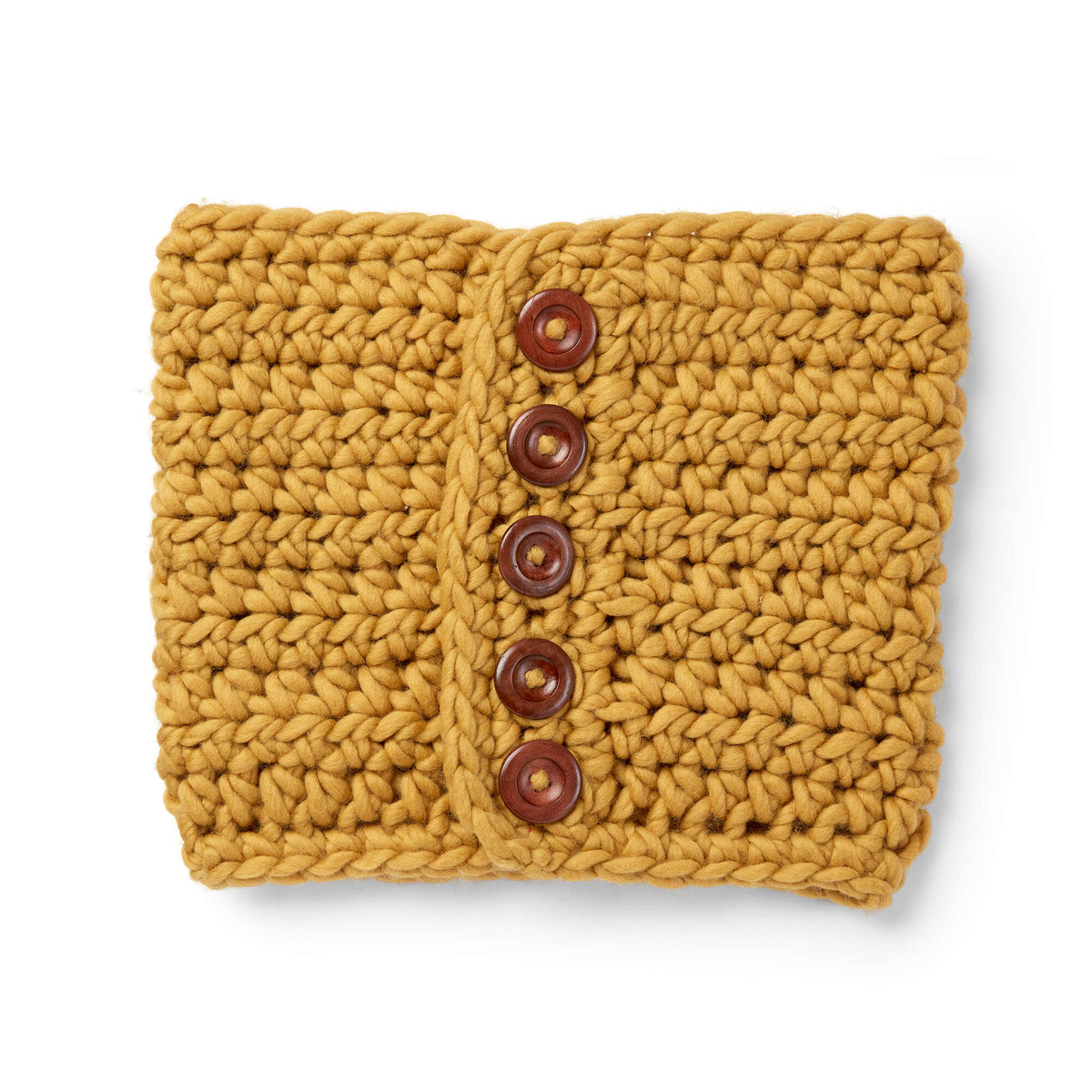 Crochet Cowl made in Sugar Bush Chill yarn
