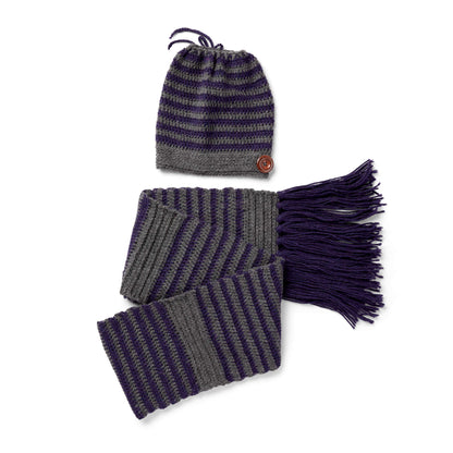 Sugar Bush Crochet Slouchy Hat & Scarf Crochet Set made in Sugar Bush Rapture yarn