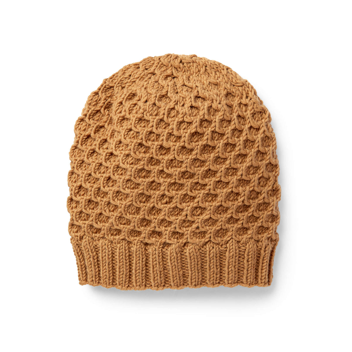 Knit Hat made in Sugar Bush Bold yarn