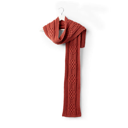 Sugar Bush Hill and Valley Knit Scarf Knit Scarf made in Sugar Bush Bliss yarn