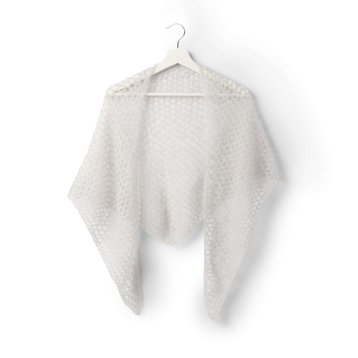 Knit Shawl made in Sugar Bush Drizzle yarn
