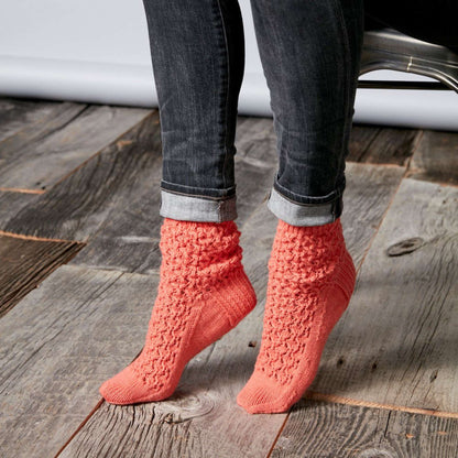 Sugar Bush Knit Posh Socks Knit Sock made in Sugar Bush Itty-Bitty yarn